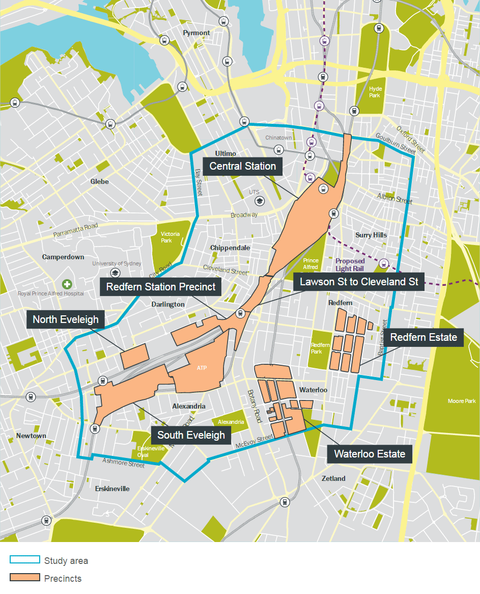 central station map